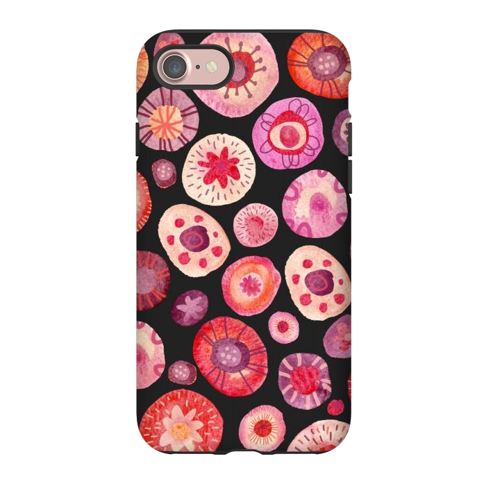 iPhone 7 StrongFit All the Flowers Dark by Nic Squirrell