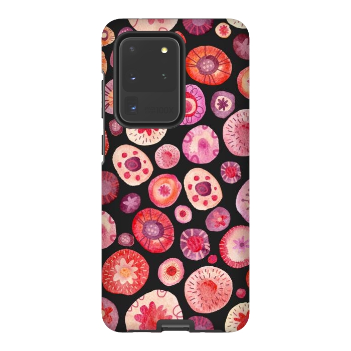 Galaxy S20 Ultra StrongFit All the Flowers Dark by Nic Squirrell