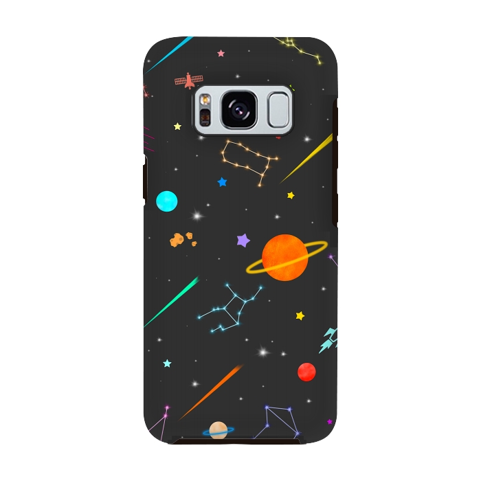 Galaxy S8 StrongFit Aesthetic colorful space by Jms