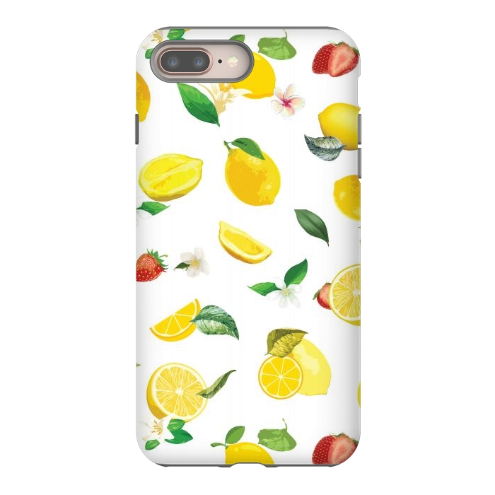 iPhone 7 plus StrongFit Lemon & Strawberry by Bledi