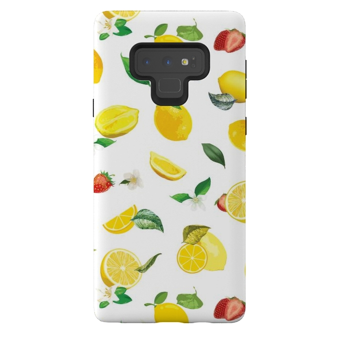 Galaxy Note 9 StrongFit Lemon & Strawberry by Bledi