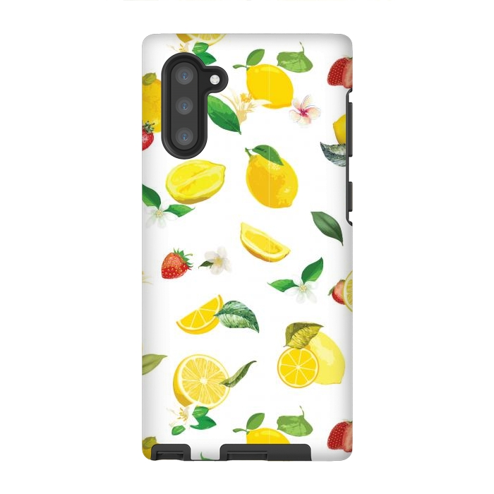 Galaxy Note 10 StrongFit Lemon & Strawberry by Bledi