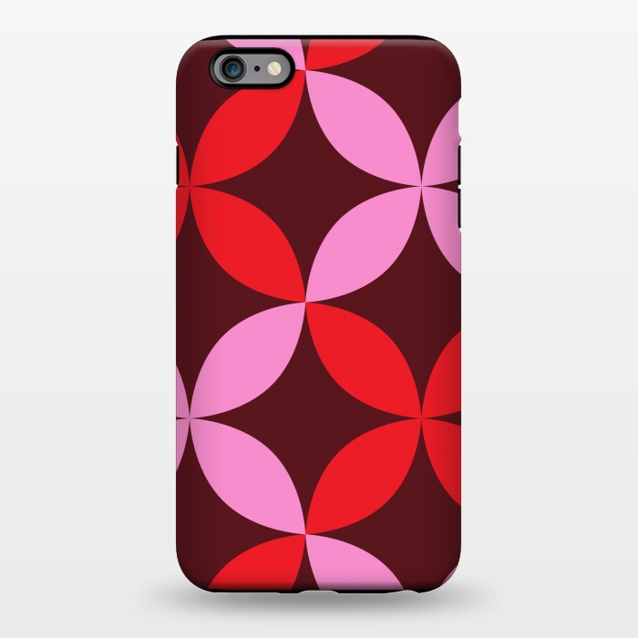 iPhone 6/6s plus StrongFit red pink floral  by Winston