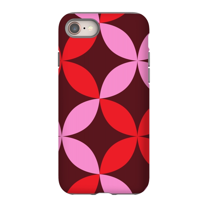 iPhone 8 StrongFit red pink floral  by Winston