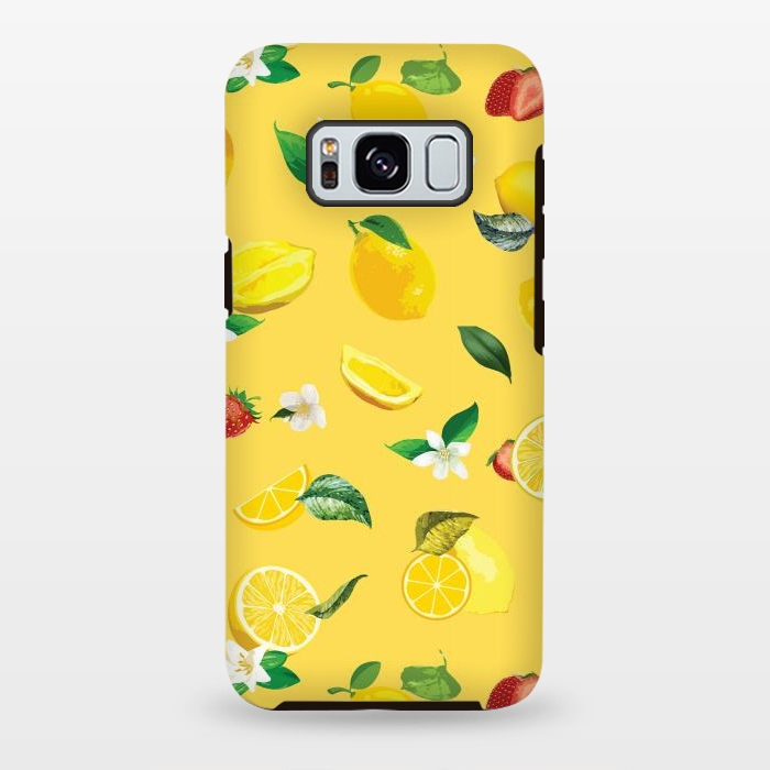 Galaxy S8 plus StrongFit Lemon & Strawberry 2 by Bledi