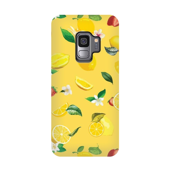 Galaxy S9 StrongFit Lemon & Strawberry 2 by Bledi