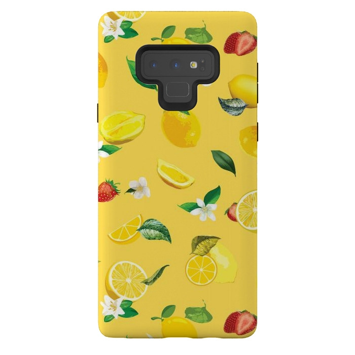 Galaxy Note 9 StrongFit Lemon & Strawberry 2 by Bledi