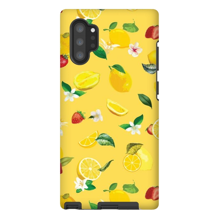 Galaxy Note 10 plus StrongFit Lemon & Strawberry 2 by Bledi