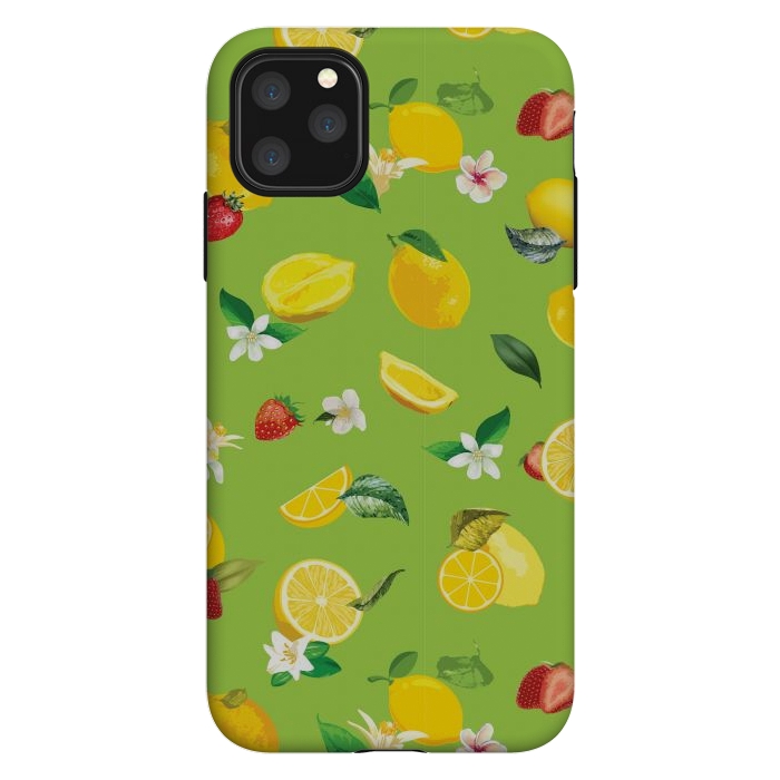 iPhone 11 Pro Max StrongFit Lemon & Strawberry 3 by Bledi