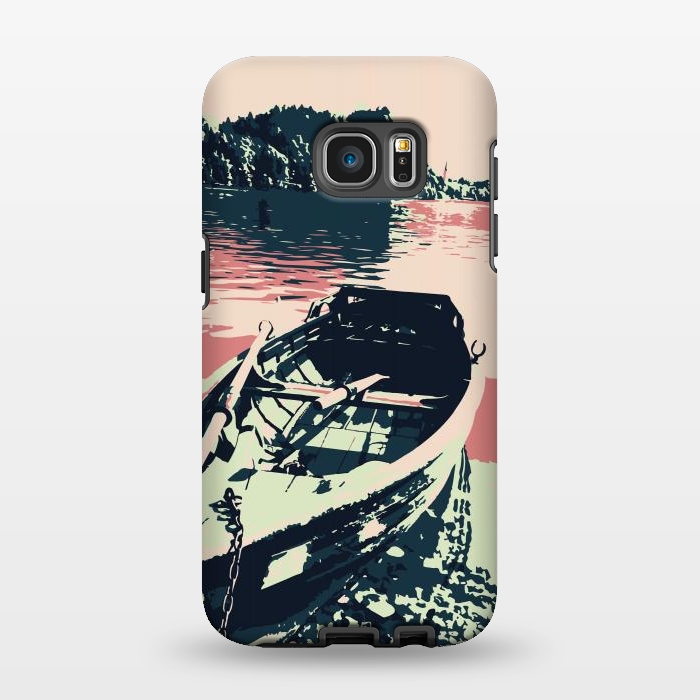 Galaxy S7 EDGE StrongFit Luxury Boat by Creativeaxle
