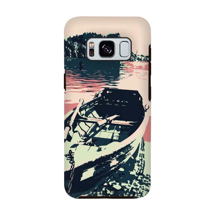 Galaxy S8 StrongFit Luxury Boat by Creativeaxle