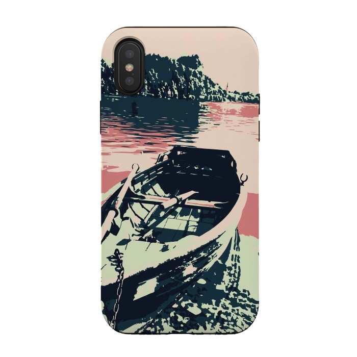 iPhone Xs / X StrongFit Luxury Boat by Creativeaxle