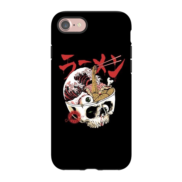 iPhone 7 StrongFit Scary Ramen by Afif Quilimo