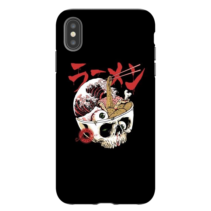 iPhone Xs Max StrongFit Scary Ramen by Afif Quilimo