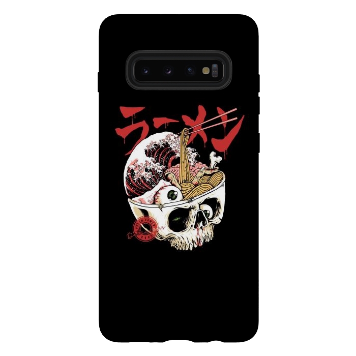 Galaxy S10 plus StrongFit Scary Ramen by Afif Quilimo