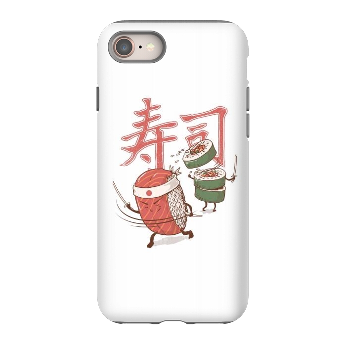 iPhone 8 StrongFit Sushi Warrior by Afif Quilimo