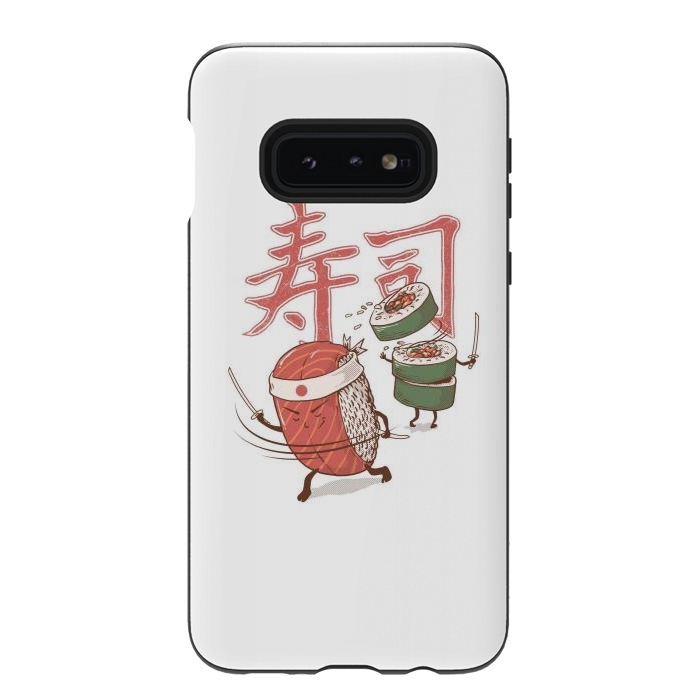 Galaxy S10e StrongFit Sushi Warrior by Afif Quilimo