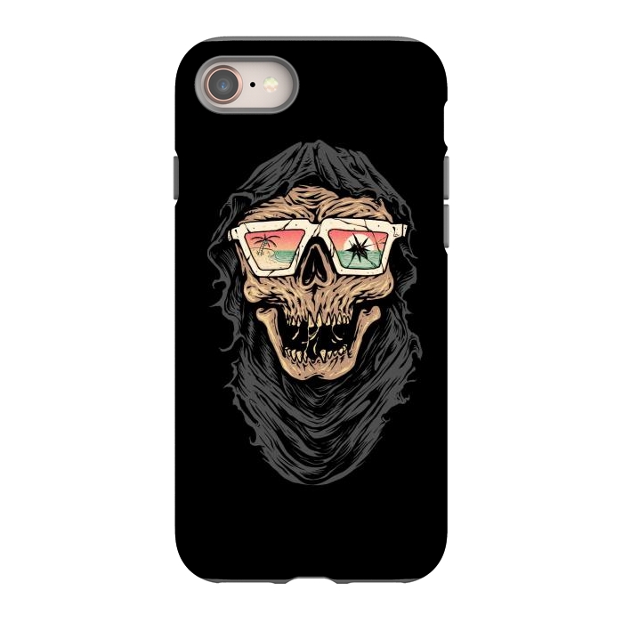 iPhone 8 StrongFit Grim Summer by Afif Quilimo