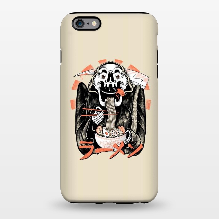 iPhone 6/6s plus StrongFit Grim Reaper Love Ramen by Afif Quilimo