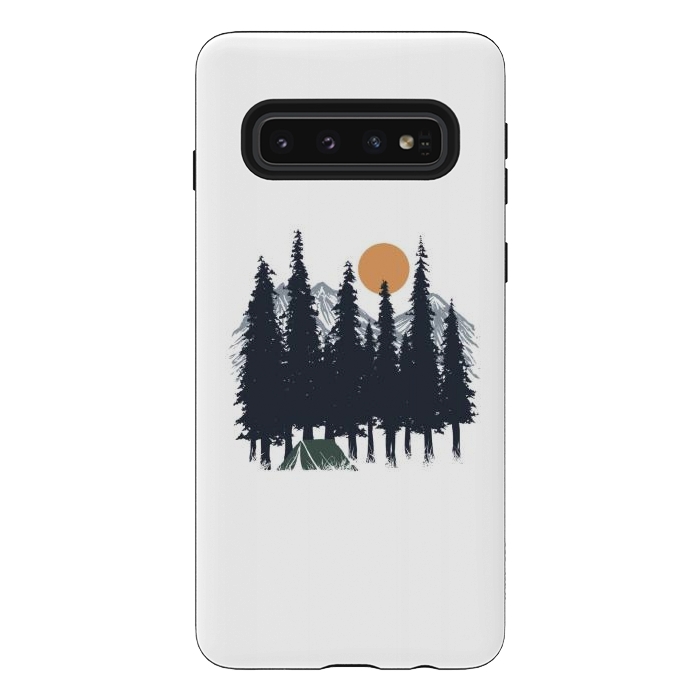 Galaxy S10 StrongFit Camping 10 by Afif Quilimo