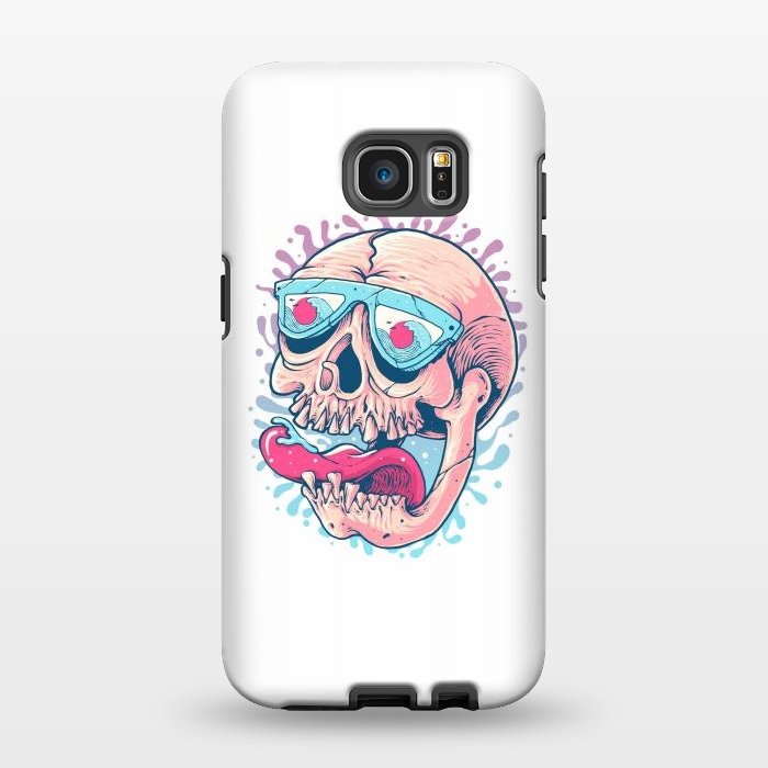 Galaxy S7 EDGE StrongFit Skull Holiday 3 by Afif Quilimo