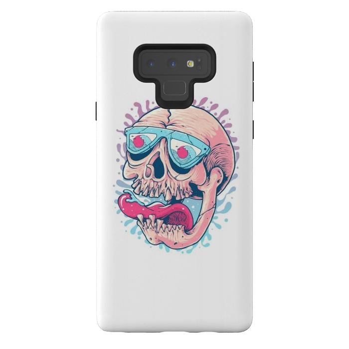 Galaxy Note 9 StrongFit Skull Holiday 3 by Afif Quilimo