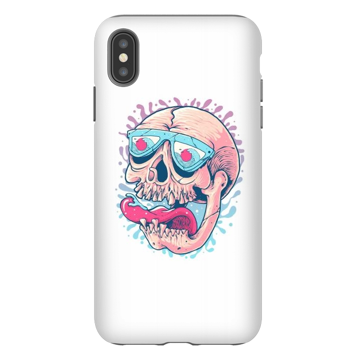 iPhone Xs Max StrongFit Skull Holiday 3 by Afif Quilimo