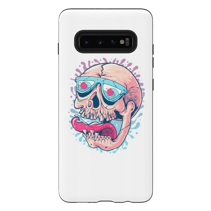 Galaxy S10 plus StrongFit Skull Holiday 3 by Afif Quilimo