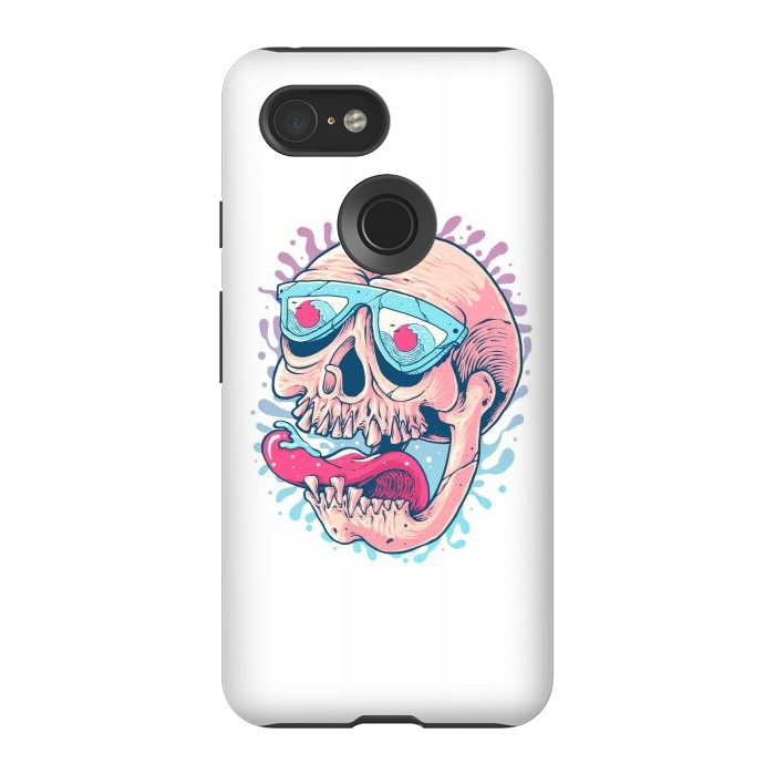 Pixel 3 StrongFit Skull Holiday 3 by Afif Quilimo