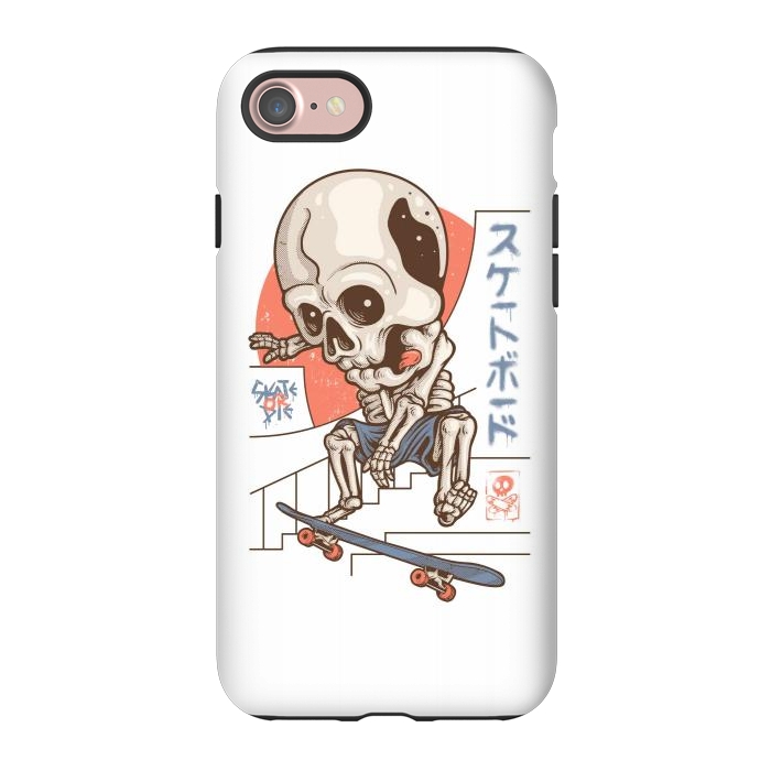 iPhone 7 StrongFit Skullboarding 1 by Afif Quilimo
