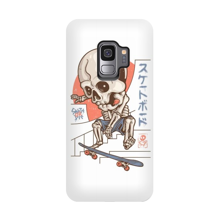 Galaxy S9 StrongFit Skullboarding 1 by Afif Quilimo