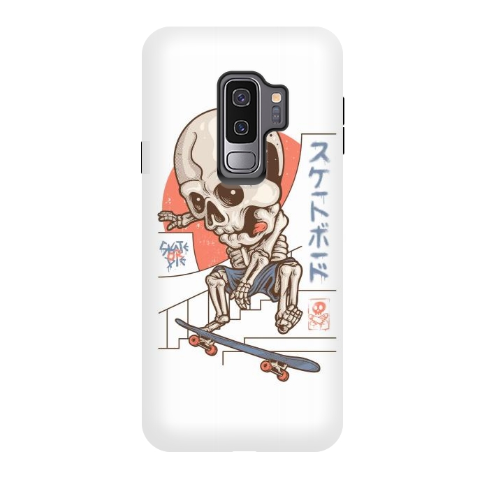 Galaxy S9 plus StrongFit Skullboarding 1 by Afif Quilimo