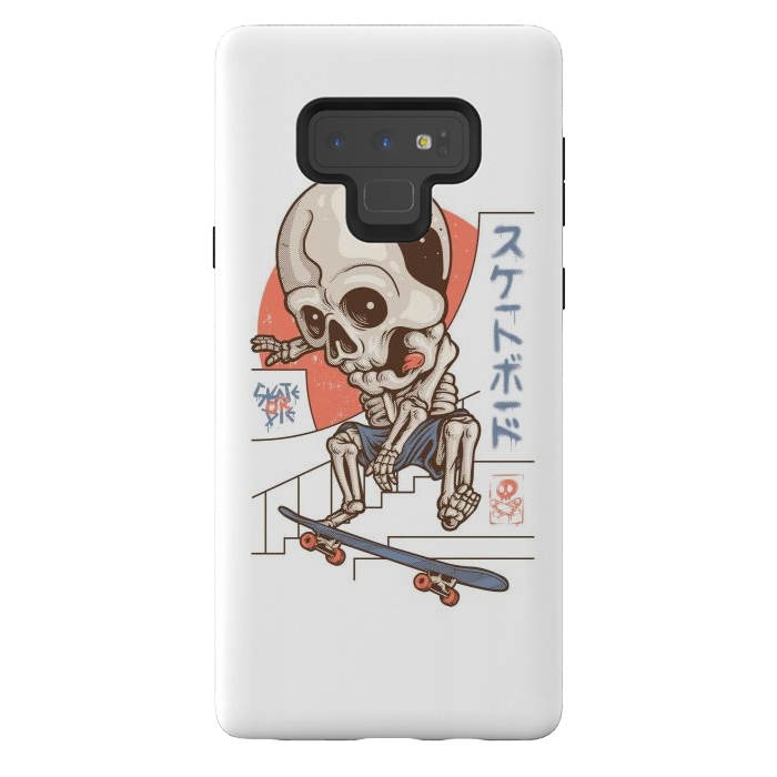 Galaxy Note 9 StrongFit Skullboarding 1 by Afif Quilimo