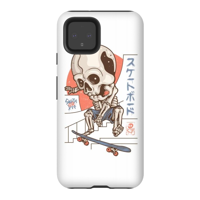 Pixel 4 StrongFit Skullboarding 1 by Afif Quilimo