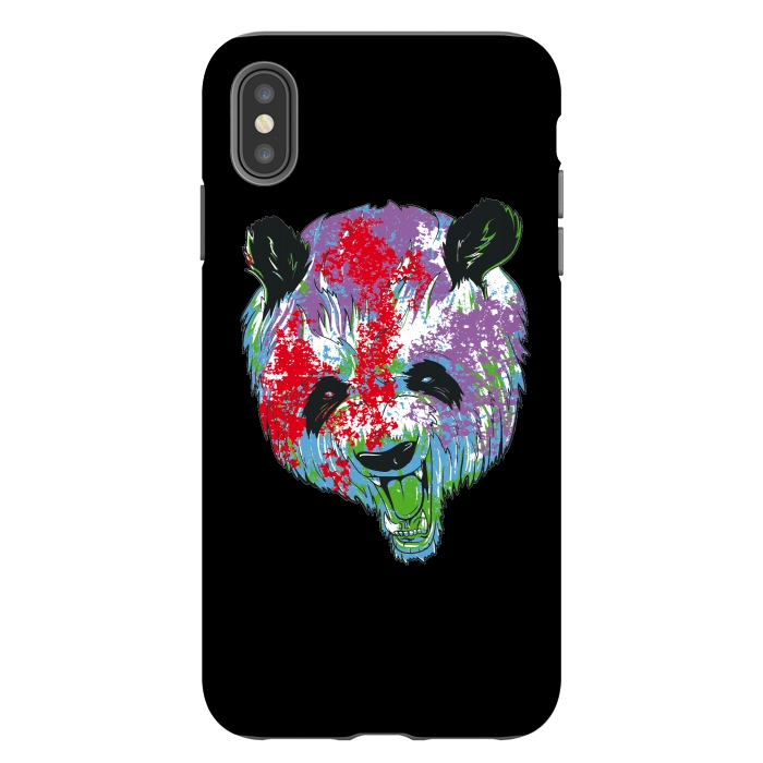 iPhone Xs Max StrongFit Angry Panda  by Winston