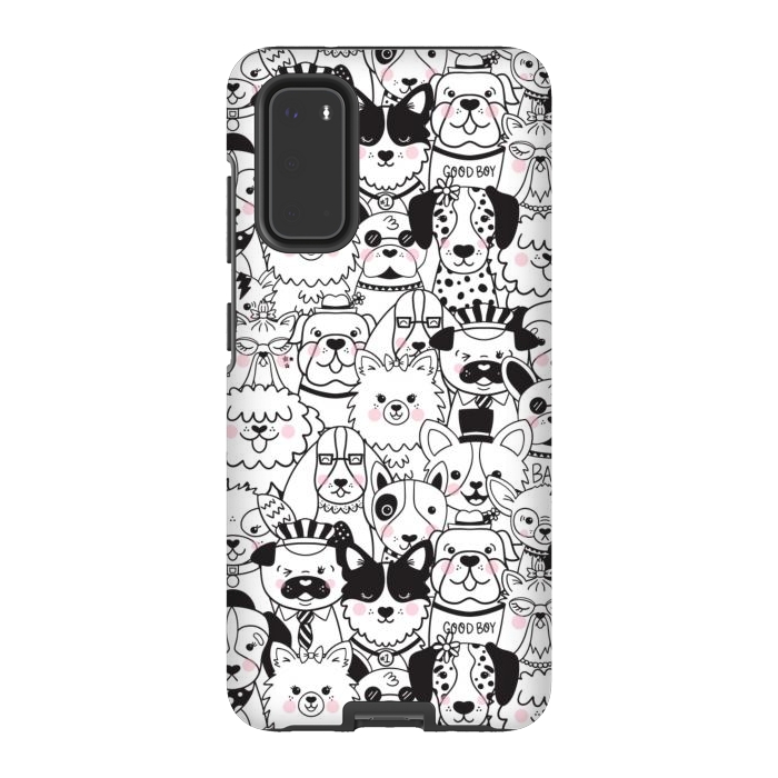 Galaxy S20 StrongFit Puppy Party by Noonday Design