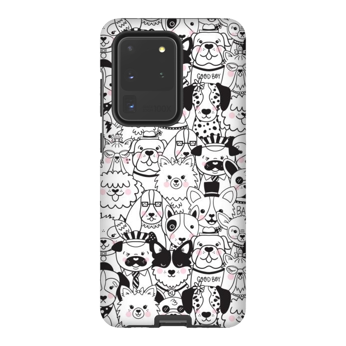 Galaxy S20 Ultra StrongFit Puppy Party by Noonday Design