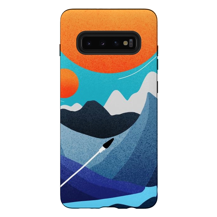Galaxy S10 plus StrongFit Fly away by Steve Wade (Swade)