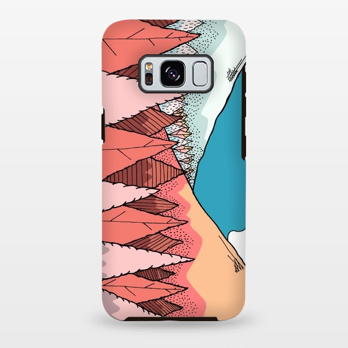 Galaxy S8 plus StrongFit Autumnal mountain view  by Steve Wade (Swade)