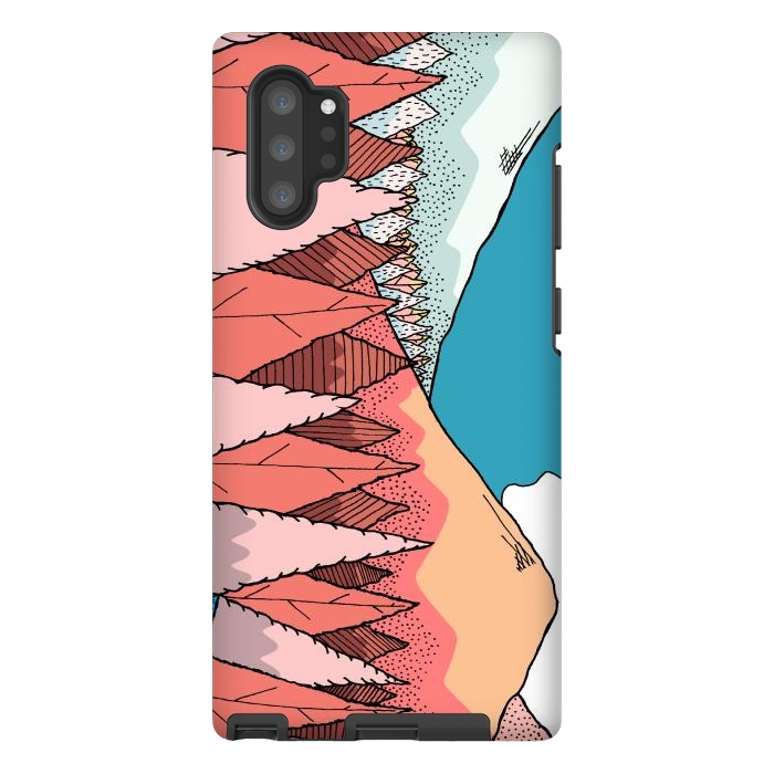Galaxy Note 10 plus StrongFit Autumnal mountain view  by Steve Wade (Swade)