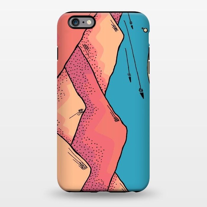 iPhone 6/6s plus StrongFit The pink and orange hills of Mars by Steve Wade (Swade)