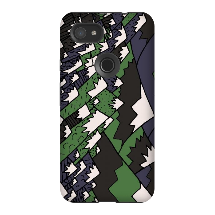 Pixel 3AXL StrongFit The green hills of earth by Steve Wade (Swade)