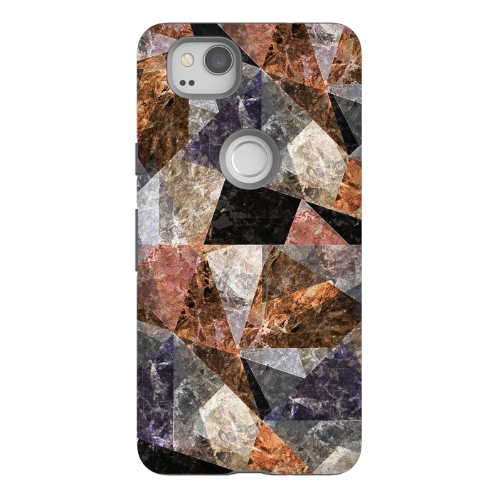 Pixel 2 StrongFit Marble Texture G428 by Medusa GraphicArt