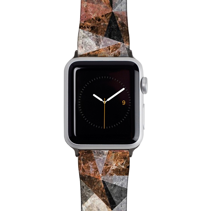 Watch 42mm / 44mm Strap PU leather Marble Texture G428 by Medusa GraphicArt