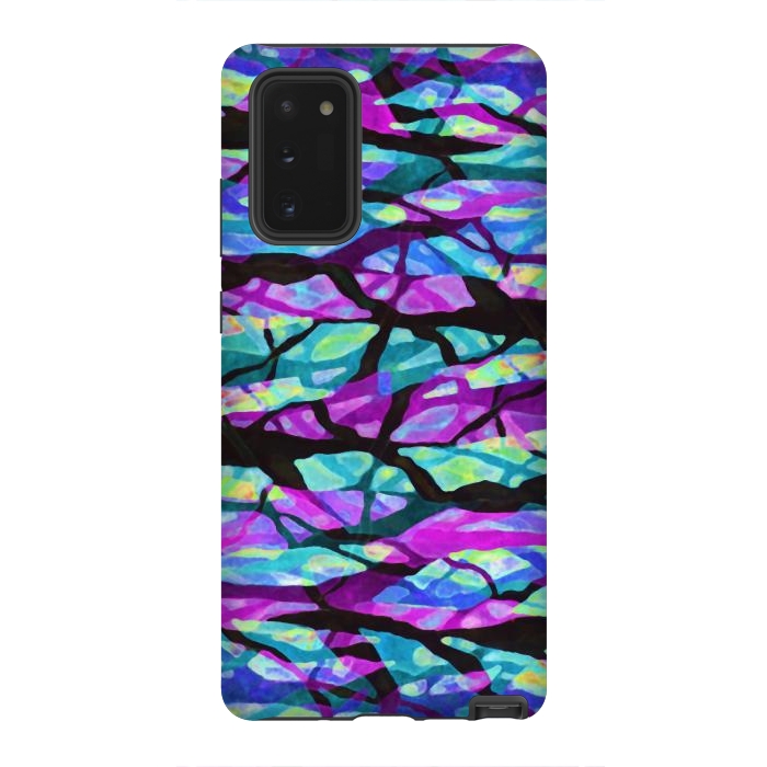 Galaxy Note 20 StrongFit Abstract Trees Digital Art G551 by Medusa GraphicArt