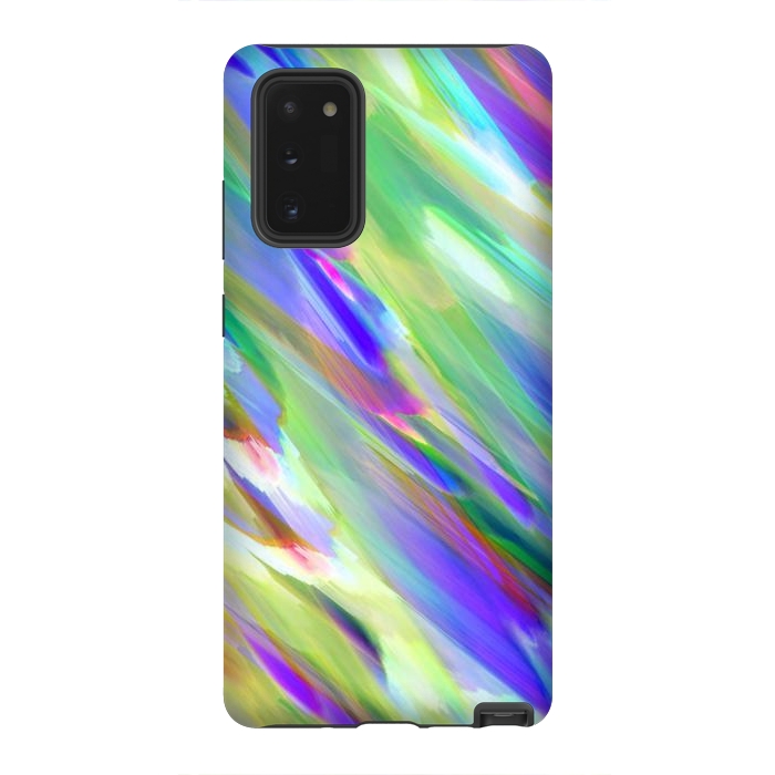 Galaxy Note 20 StrongFit Colorful digital art splashing G401 by Medusa GraphicArt