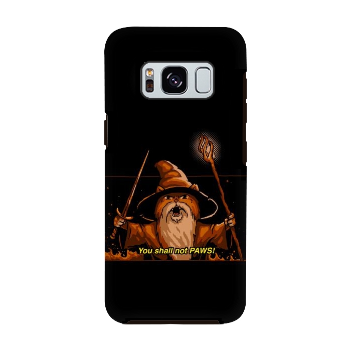 Galaxy S8 StrongFit You Shall Not PAWS! by Vó Maria