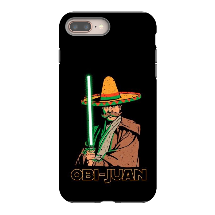 iPhone 7 plus StrongFit Obi Juan Funny Mexican Sombrero Cinco de Mayo by Vó Maria