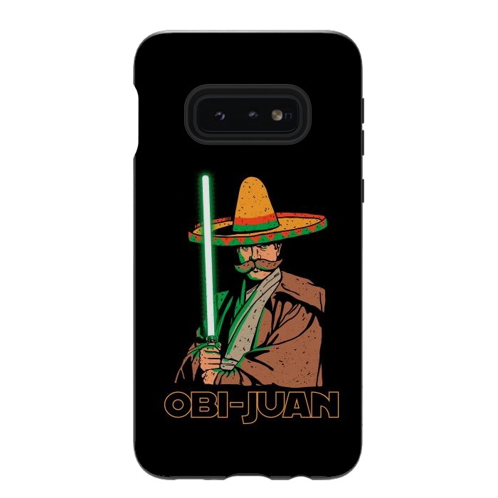 Galaxy S10e StrongFit Obi Juan Funny Mexican Sombrero Cinco de Mayo by Vó Maria