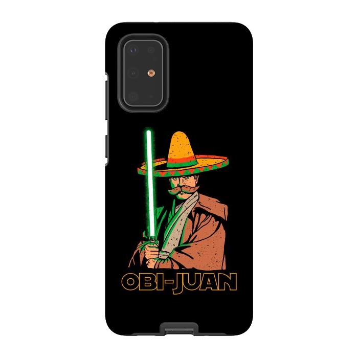Galaxy S20 Plus StrongFit Obi Juan Funny Mexican Sombrero Cinco de Mayo by Vó Maria